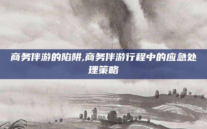 清徐商务伴游的陷阱,商务伴游行程中的应急处理策略
